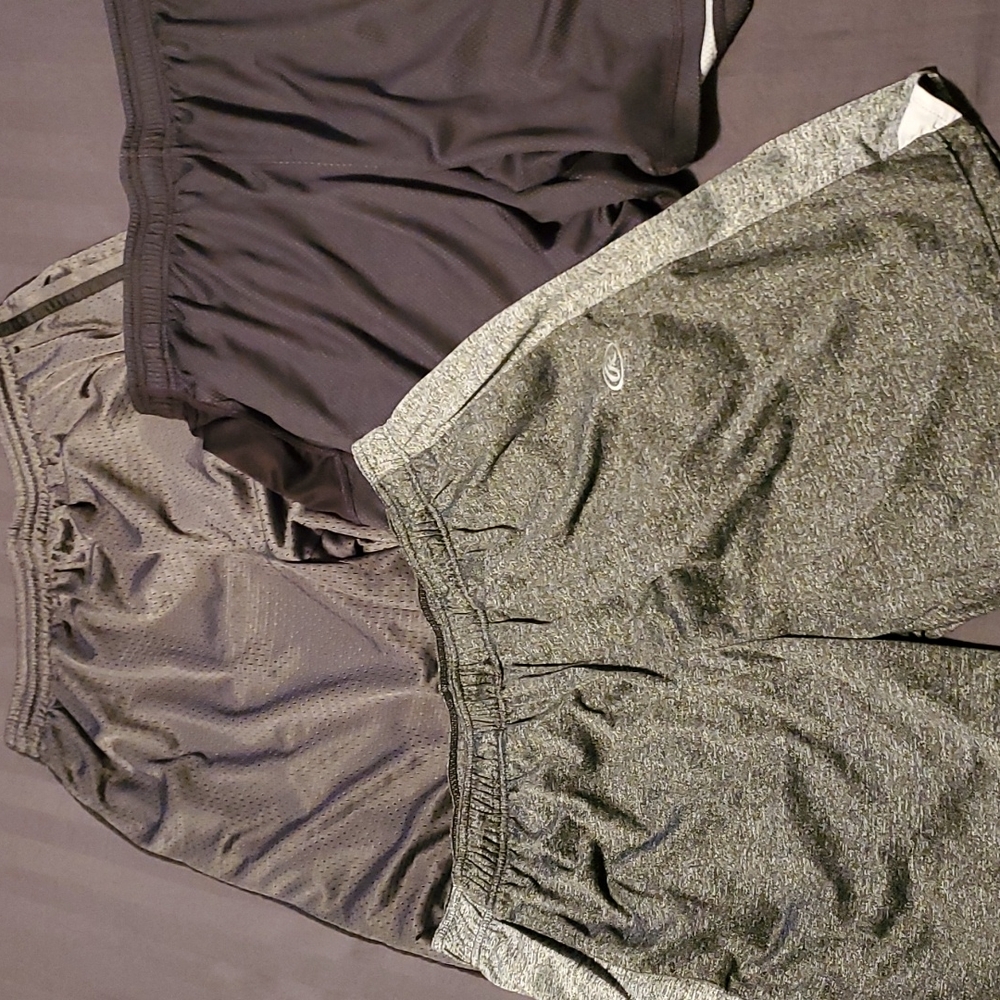 3 pairs Men's sport shorts, size L